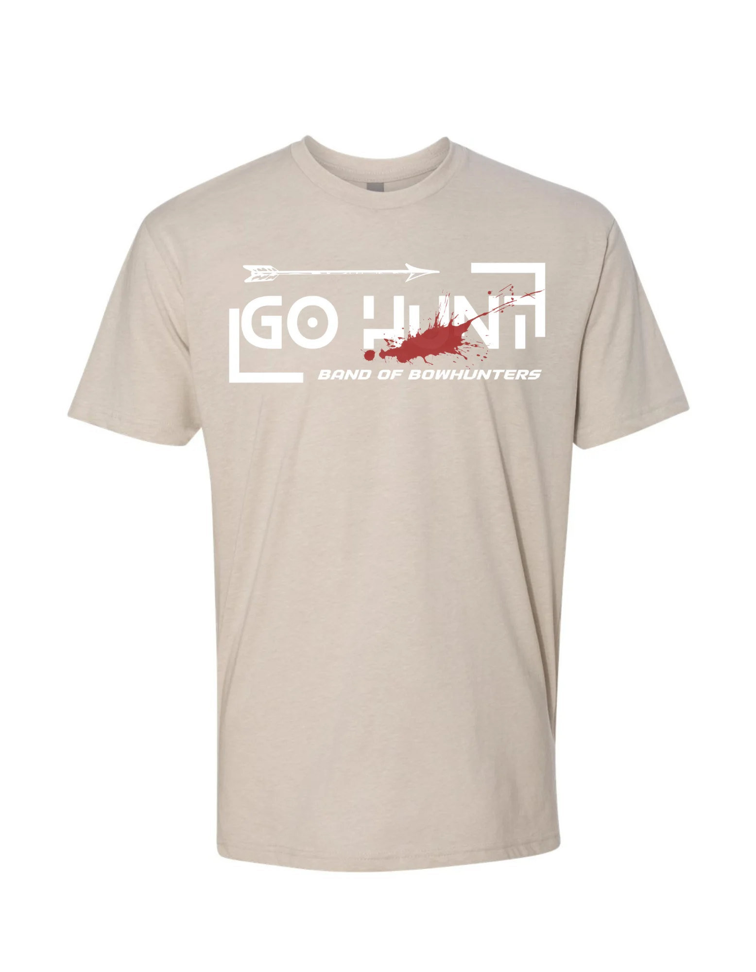 Go Hunt T-Shirt | White Text