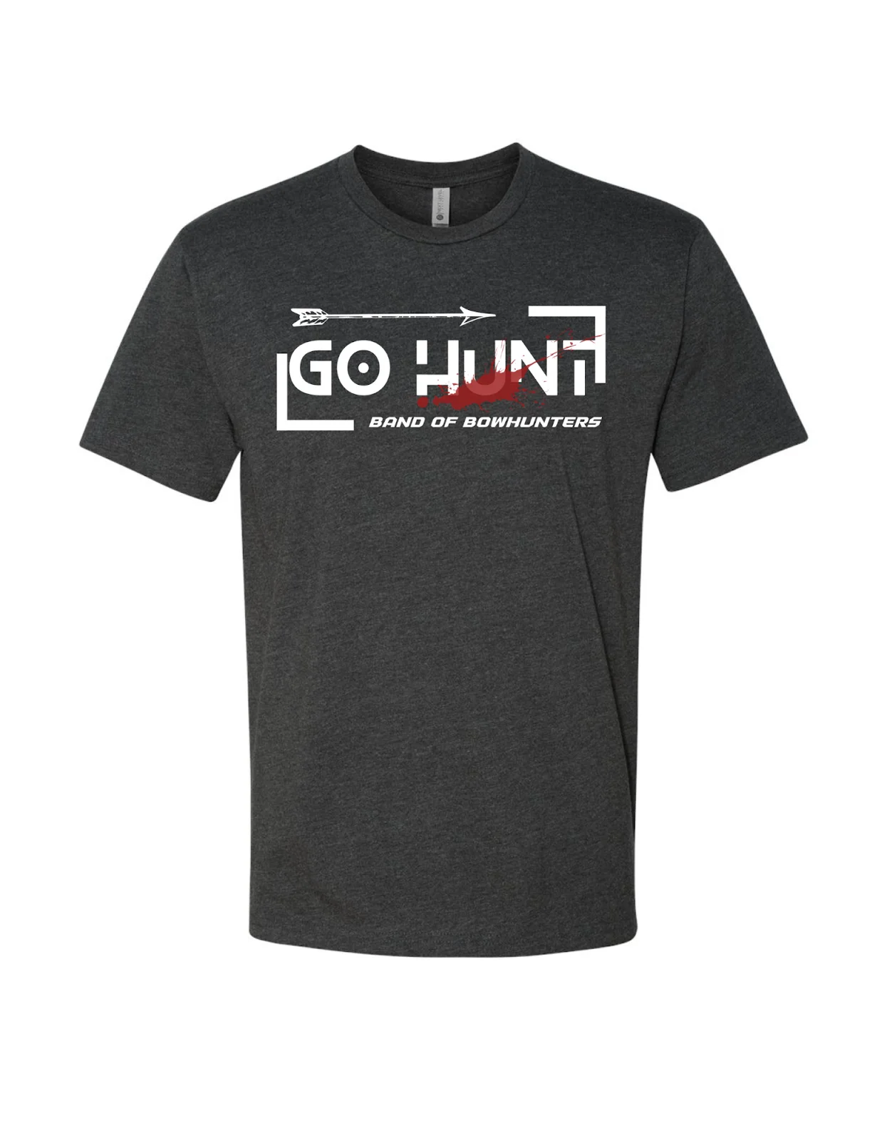 Go Hunt T-Shirt | White Text - Image 6