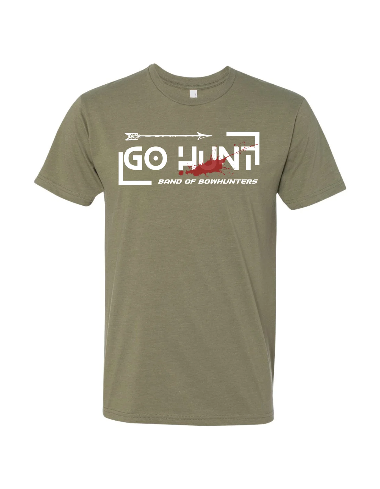 Go Hunt T-Shirt | White Text - Image 4
