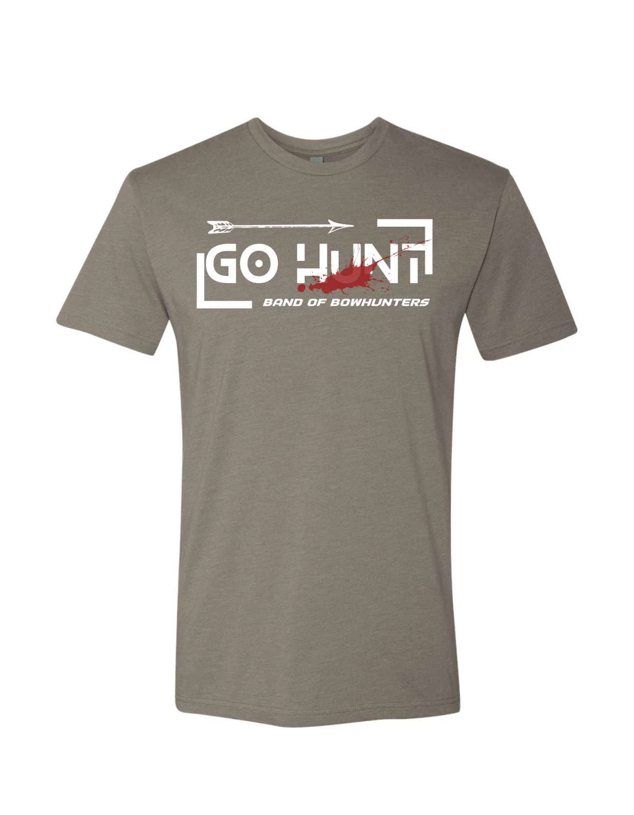 Go Hunt T-Shirt | White Text - Image 3