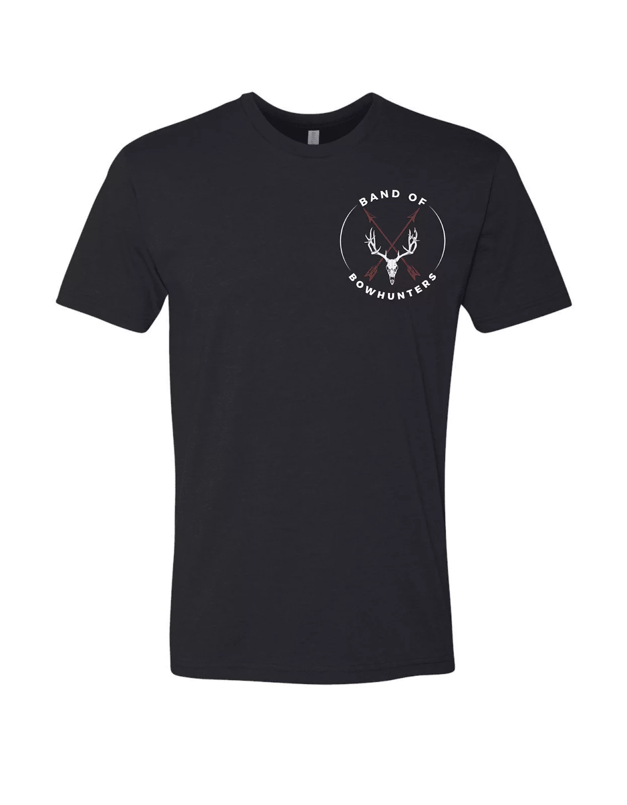 Skull & Arrow Circle Left Chest Logo T-Shirt - Image 4