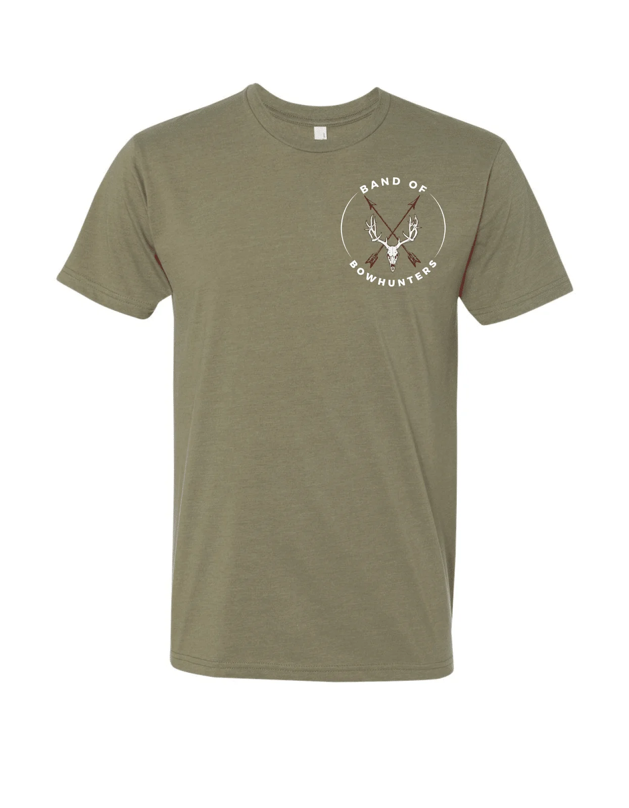 Skull & Arrow Circle Left Chest Logo T-Shirt - Image 3